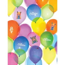 balon, pastelowe kolory CreaBalloon