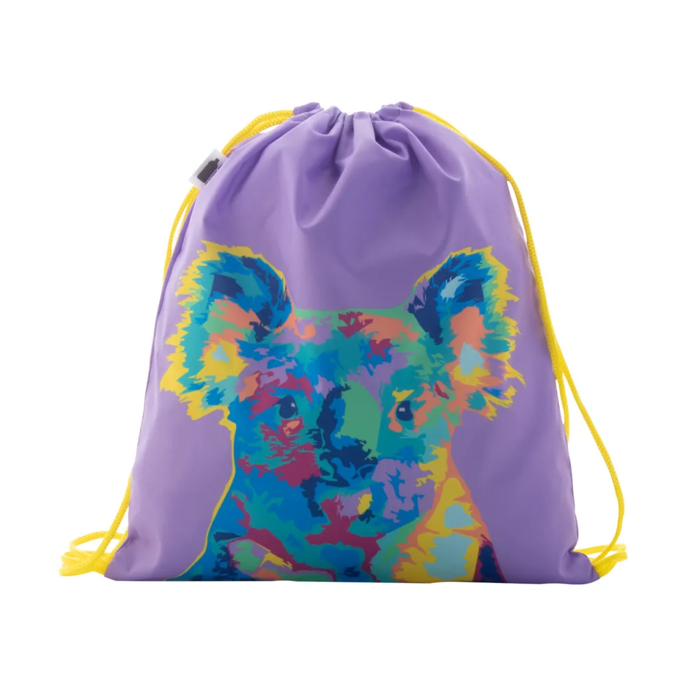 personalizowany worek ze sznurkami dla dzieci CreaDraw Kids RPET