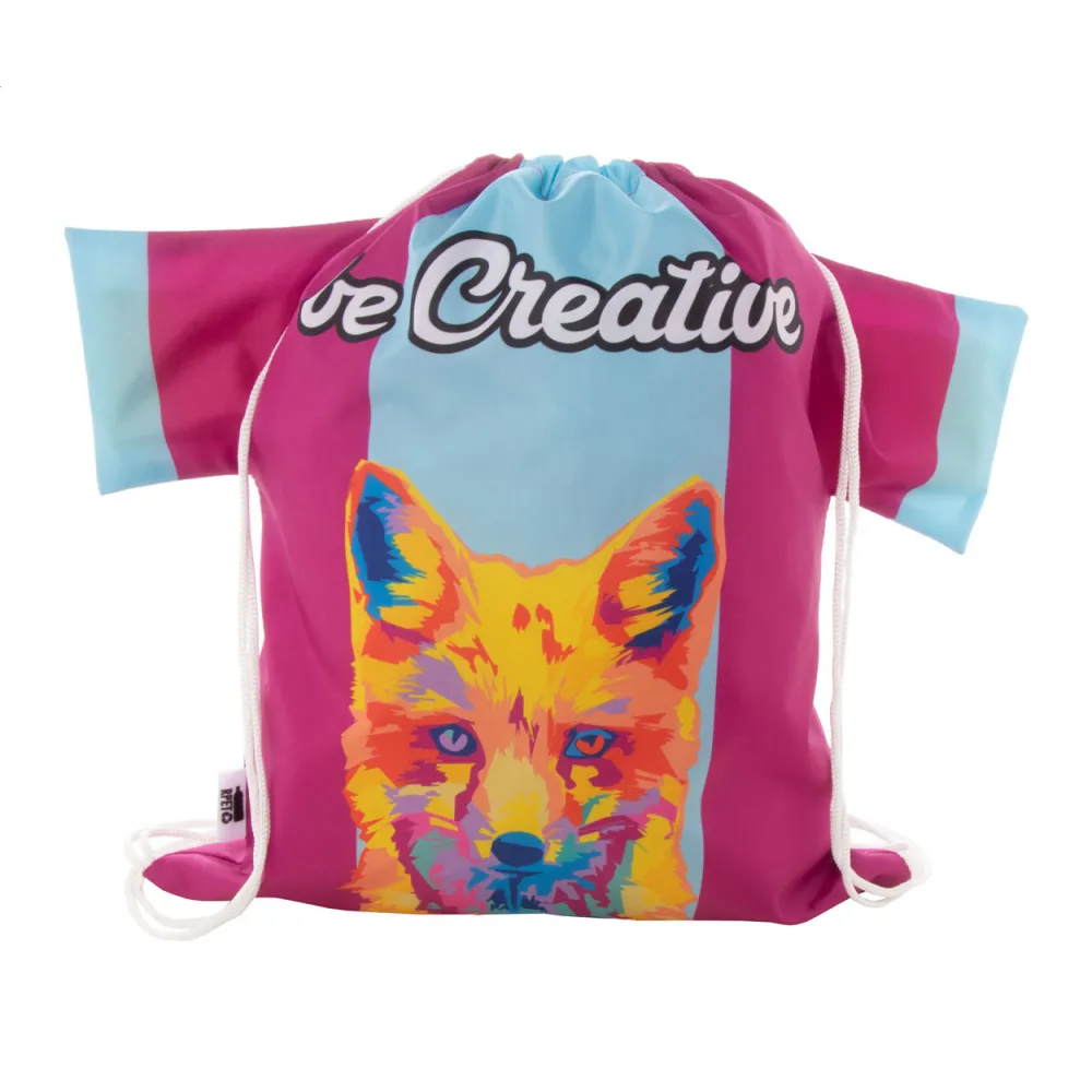 personalizowany worek ze sznurkami CreaDraw T RPET