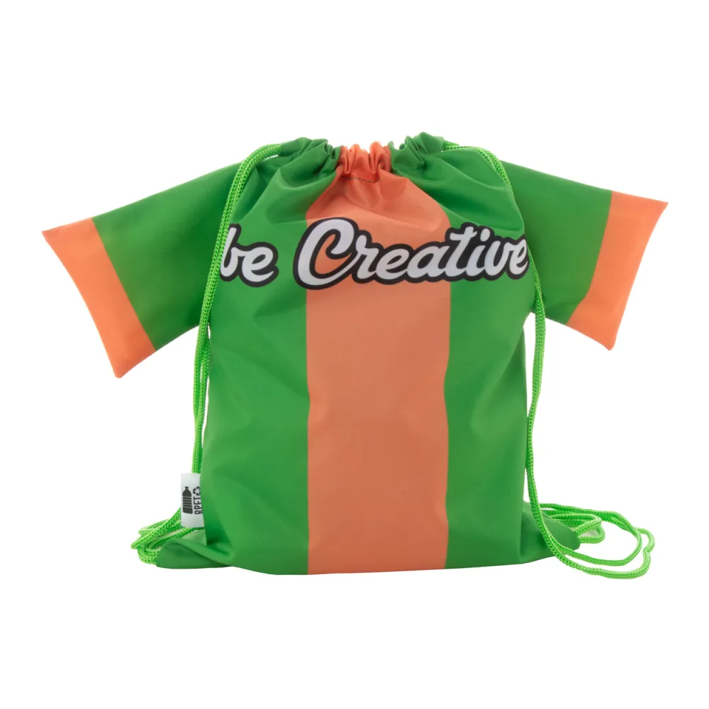 personalizowany worek ze sznurkami dla dzieci CreaDraw T Kids RPET