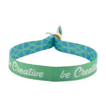 personalizowana opaska festiwalowa RPET SuboWrist Eco