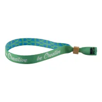 personalizowana opaska festiwalowa RPET SuboWrist Eco