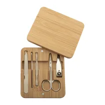 bambusowy zestaw do manicure Manoky