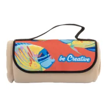 personalizowany koc polarowy RPET Reporta