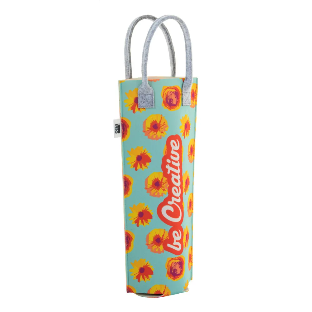 personalizowana torba na wino RPET CreaFelt Vino