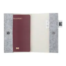 personalizowana okładka na paszport RPET CreaFelt Pass