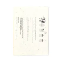 notatnik z karteczkami samoprzylepnymi z papieru nasiennego Semilla