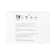 notatnik z karteczkami samoprzylepnymi z papieru nasiennego Semilla