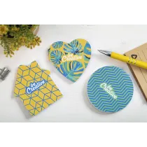 personalizowany notatnik z kartkami samoprzylepnymi CreaStick Circle