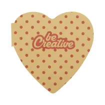 personalizowany notatnik z kartkami samoprzylepnymi CreaStick Heart Eco