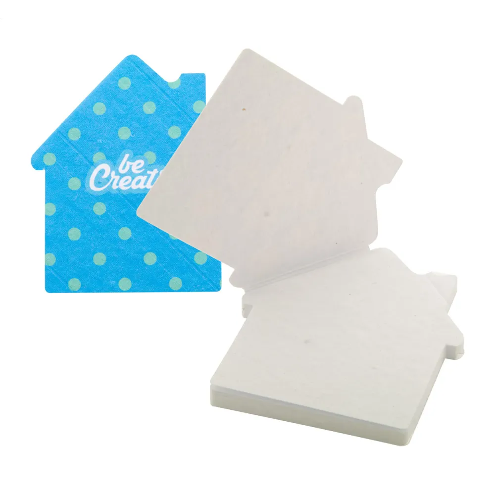 personalizowane karteczki samoprzylepne  CreaStick Seed House