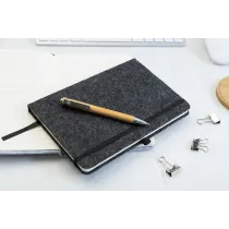 Notes z okładką z filcu RPET Refelt Note A5