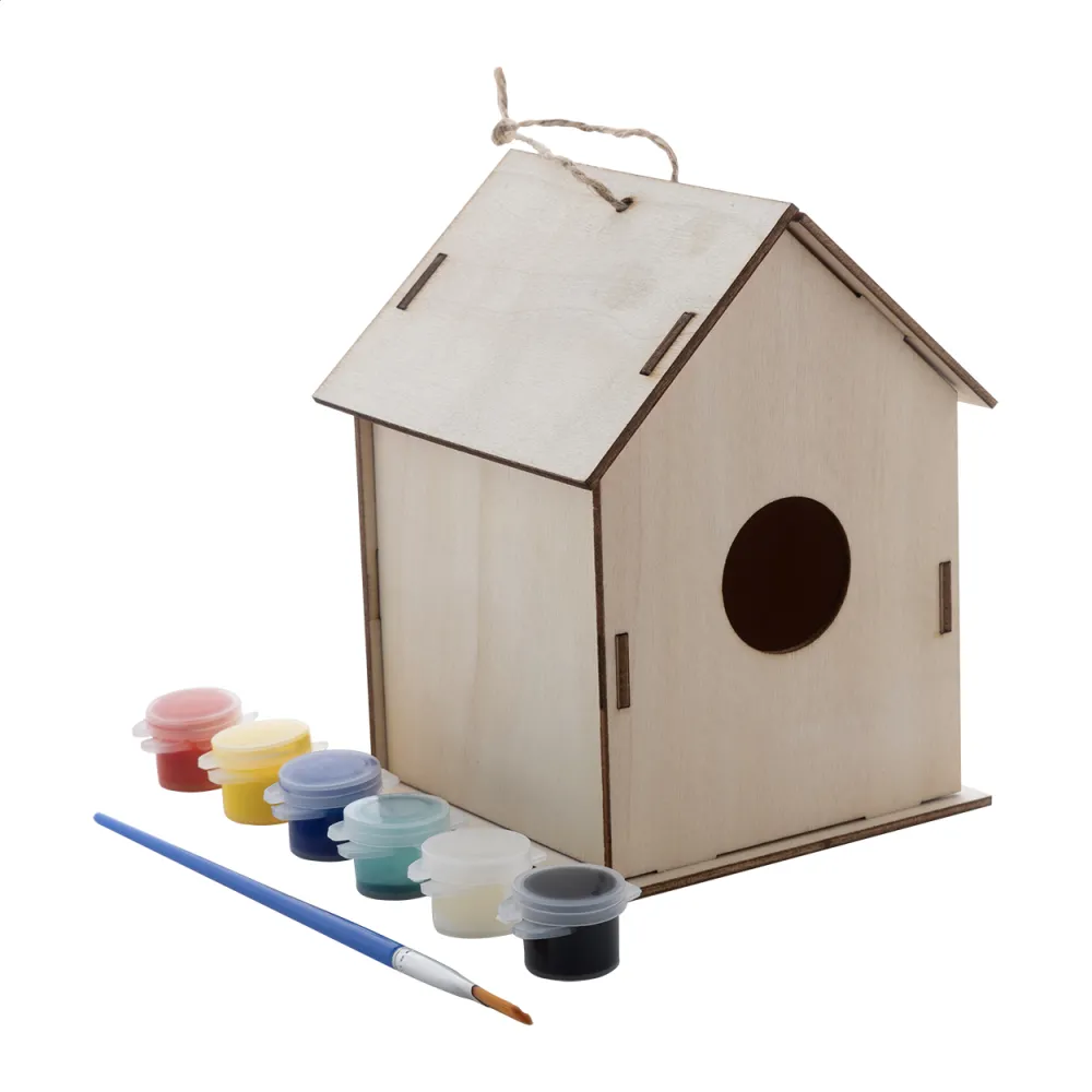 Domek dla ptaków DIY Titmice