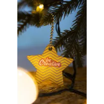 niestandardowy brelok świąteczny, gwiazda CreaFelt Key Xmas