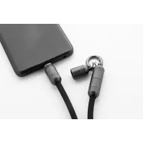 Kabel ładujący 60 W - smycz RPET Fastly