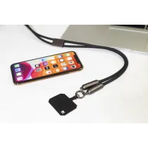 Kabel ładujący 60 W - smycz RPET Fastly