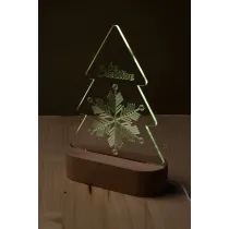Trofeum podświetlane - choinka Woodify Xmas