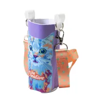 Chłodziarka do puszek RPET, elegancka PrintCan Carry