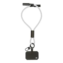 smycz na nadgarstek, uchwyt na telefon, kabel 60W RPET CuffCharge