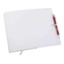 Notatnik 130x210/80k kratka Asturias, biały