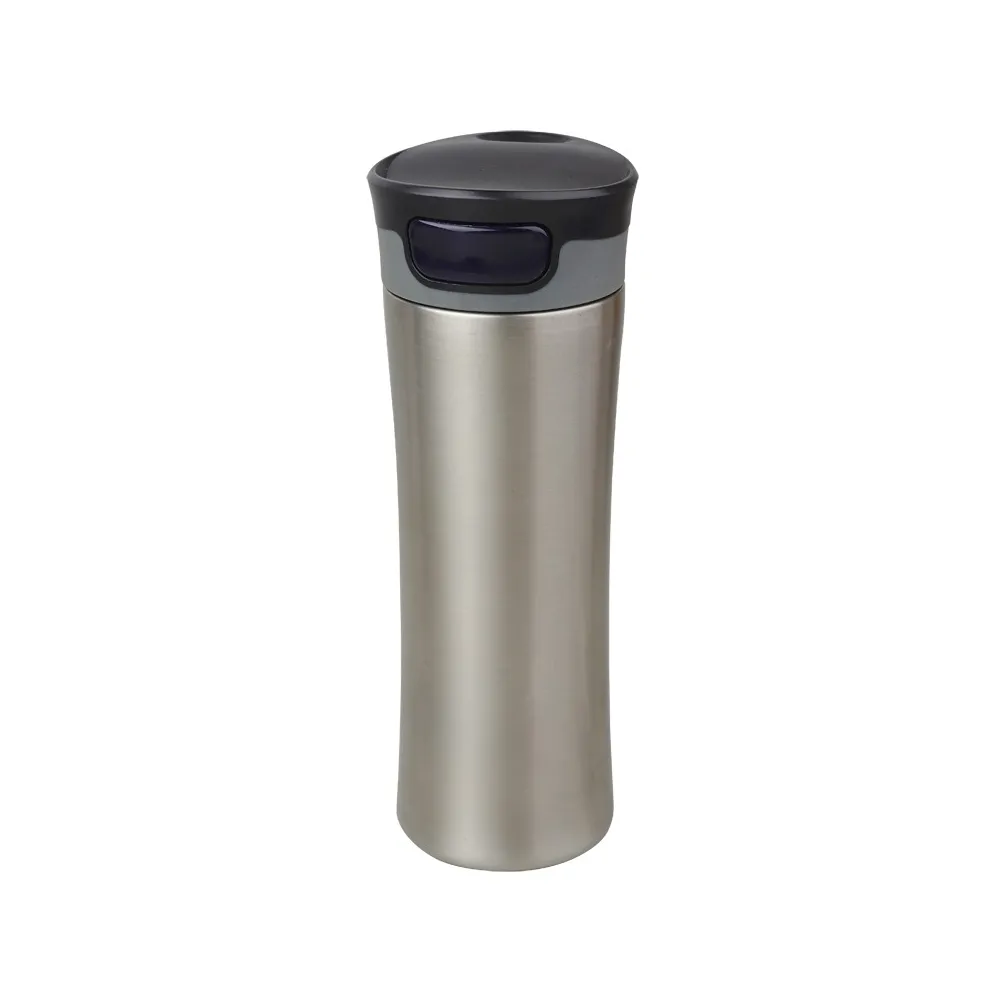 Kubek termiczny Telescope 430 ml, czarny/srebrny