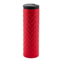 Kubek termiczny Dawson 450 ml, czerwony