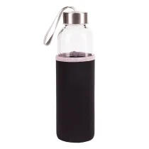 Szklana butelka Vim 500 ml, czarny