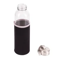 Szklana butelka Vim 500 ml, czarny