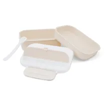 Pojemnik na lunch Healthyway 1200 ml, beżowy