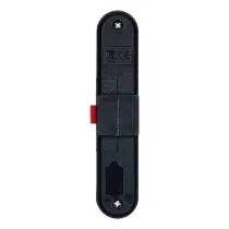 Lampka rowerowa Utrecht, ładowana przez USB, czarny