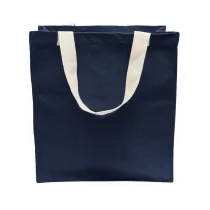 Torba z bawełny 340 g/m2 Lisburn, granatowy
