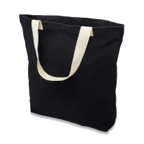 Torba z bawełny 340 g/m2 Batley, czarny