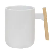 Kubek ceramiczny Sento, biały