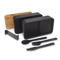 Victor lunch box podwójny 1000 ml, czarny