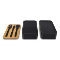 Victor lunch box podwójny 1000 ml, czarny
