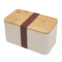 Victor lunch box podwójny 1000 ml, beżowy
