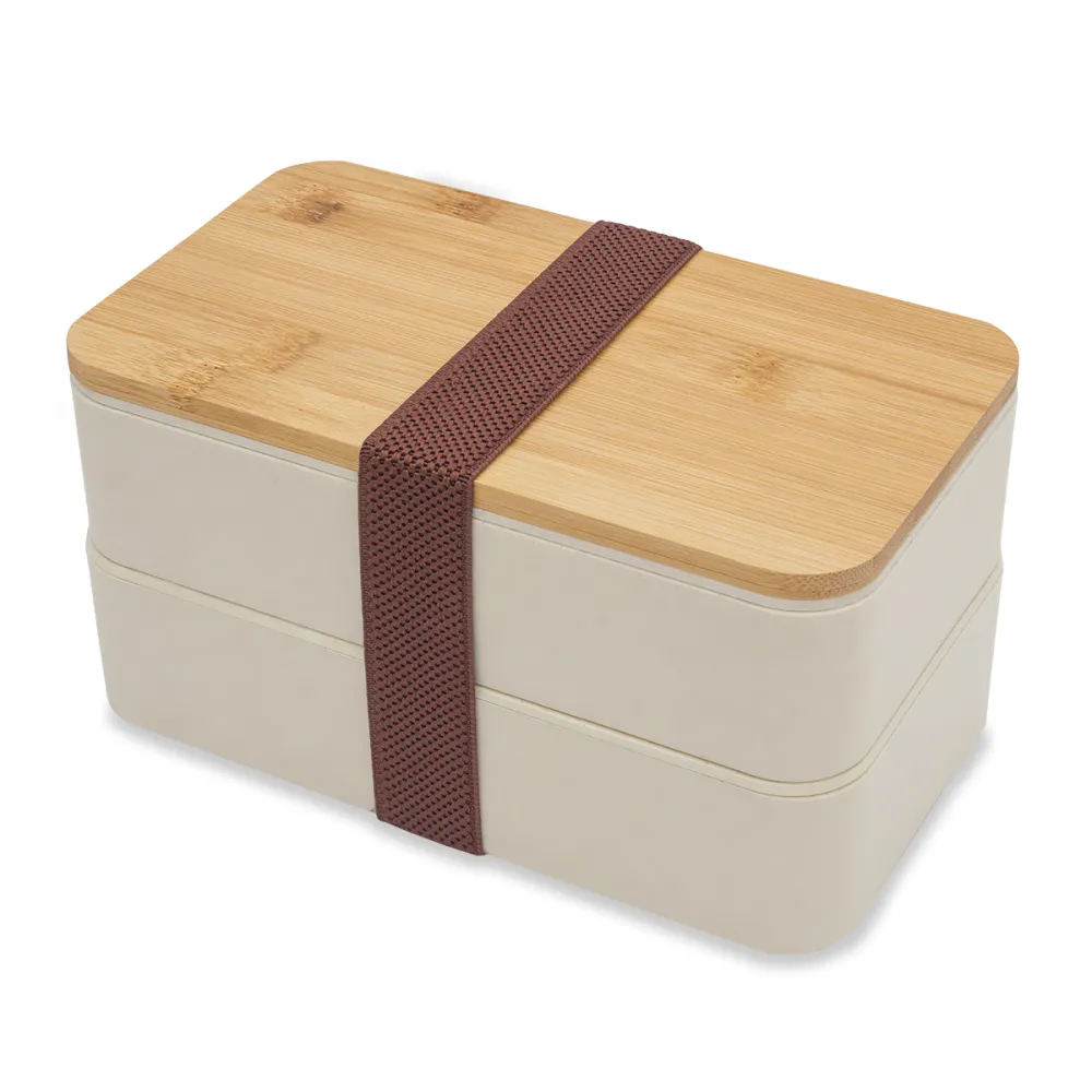 Victor lunch box podwójny 1000 ml, beżowy
