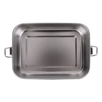 Stalowy lunch box Somerton 800 ml, srebrny