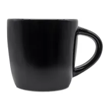 Kubek ceramiczny Arona 320 ml, czarny