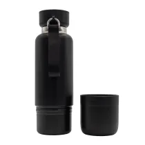 Wielofunkcyjna butelka termiczna Multina 500 ml, czarny