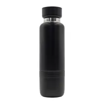 Wielofunkcyjna butelka termiczna Multina 500 ml, czarny