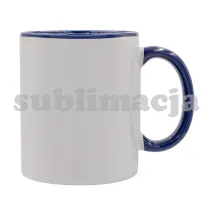 Kubek z powłoką sublimacyjną Gaeta 330 ml, granatowy