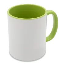 Kubek z powłoką sublimacyjną Gaeta 330 ml, jasny zielony
