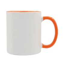 Kubek z powłoką sublimacyjną Gaeta 330 ml, pomarańczowy