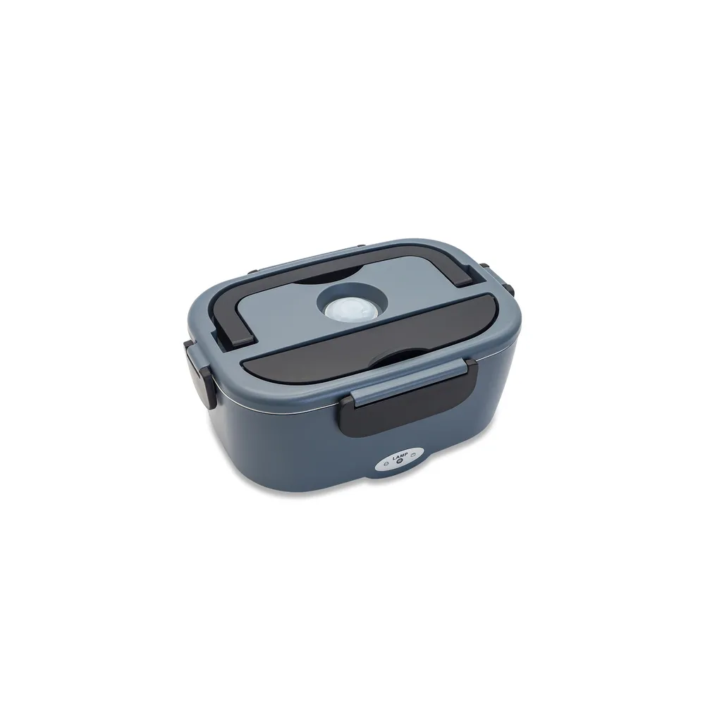 Lunch box z podgrzewaczem Heatmate, czarny
