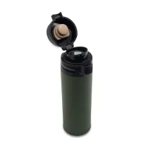 Kubek termiczny Olten 400 ml, ciemny zielony