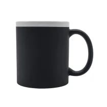 Kubek ceramiczny Velutti 350 ml, czarny