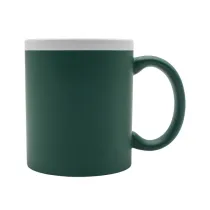 Kubek ceramiczny Velutti 350 ml, zielony