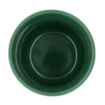 Kubek ceramiczny Caldo 370 ml, ciemny zielony