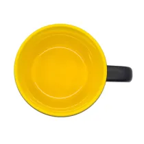 Kubek ceramiczny Esla 345 ml, żółty